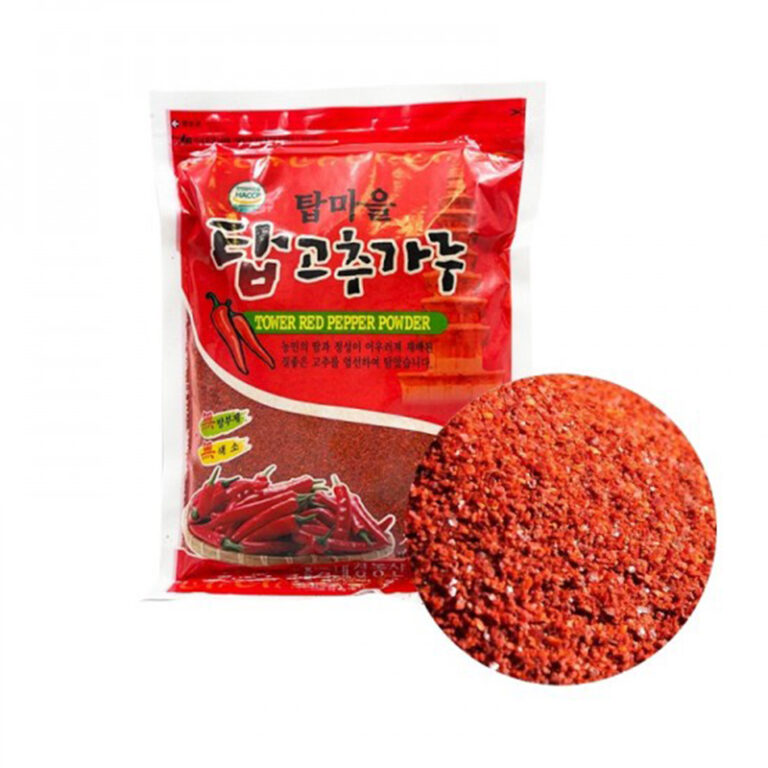Raudonųjų pipirų milteliai su sėklomis -1kg (Kimchi gamybai) (NH)