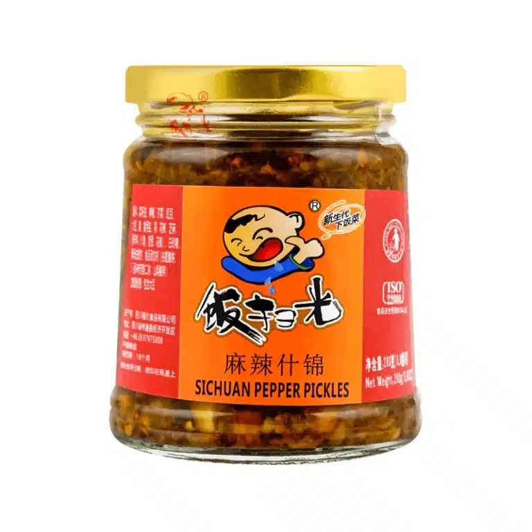 Konservuoti Sichuan pipirai ir daržovės 280g (FSG)