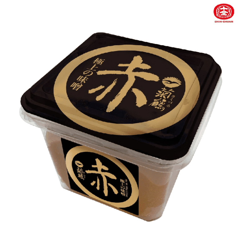 Raudonoji Miso pasta 500g (Shih-Chuan)