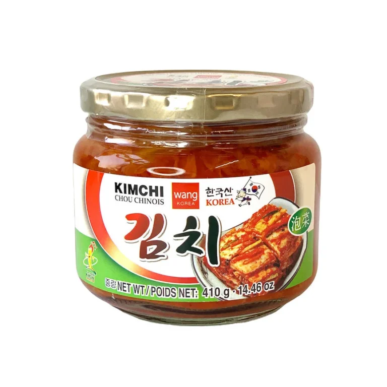 Korėjietiški Kimchi Napa kopūstai stiklainiuose 410g (Wang) - Image 2