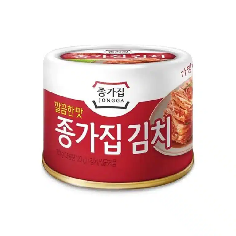 Kimchi - Fermentuotos Korėjietiškos daržovės (Nappa Cabbage Kimchi) 160g (Jongga) - Image 3