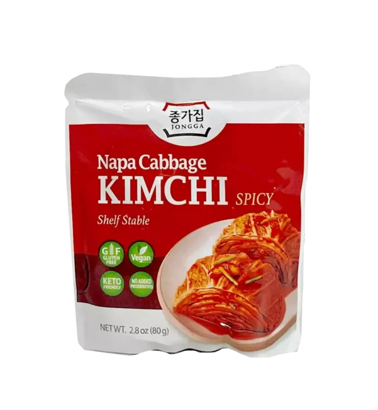 Kimchi - Fermentuotos Korėjietiškos daržovės 80g (Jongga)