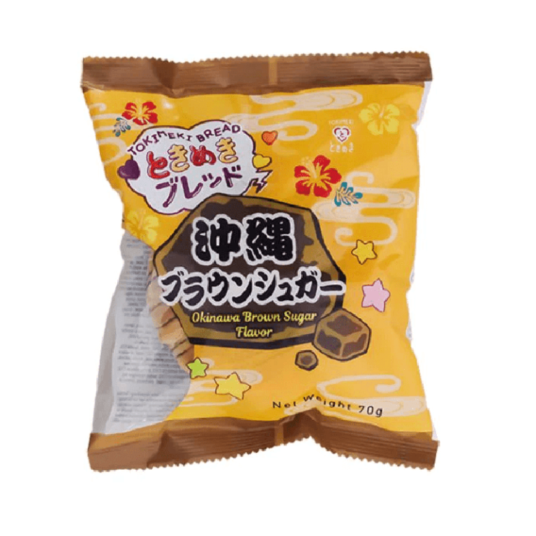 Okinawa Rudojo cukraus skonio pyragėlis 70g (Tokimeki)