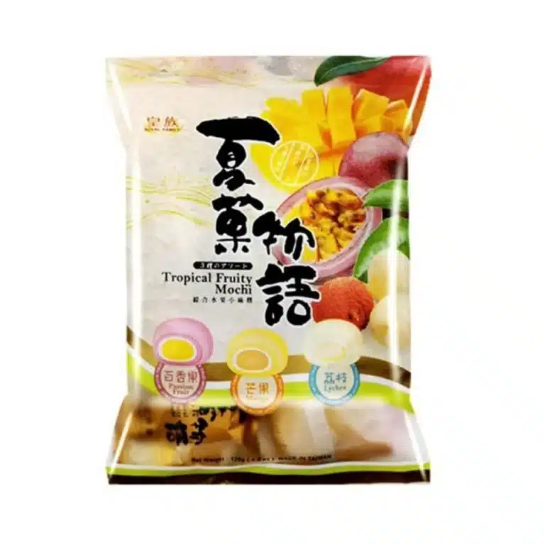 Tropinių vaisių skonio Mochi 120g - Taiwan desserts Q