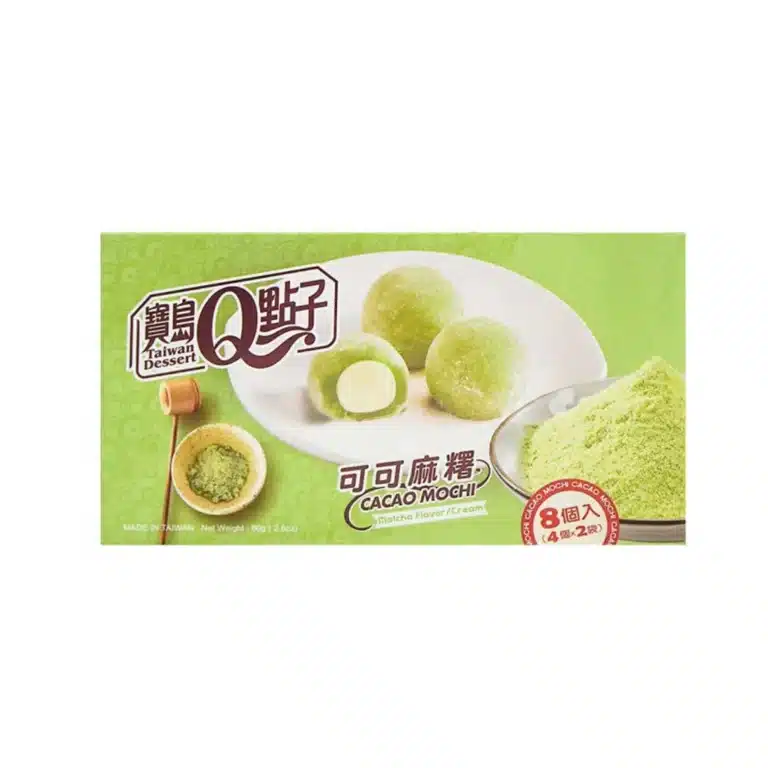 Matcha skonio Mini Cacao Mochi 80g - Taiwan desserts Q
