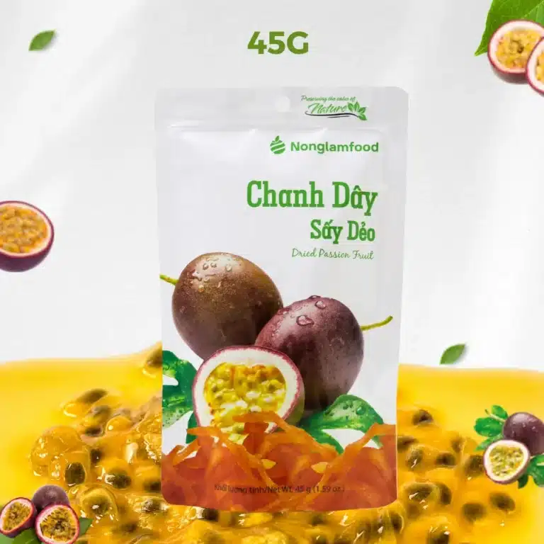 Džiovinti Pasifloros vaisiai 45g (Nong Lam Food)