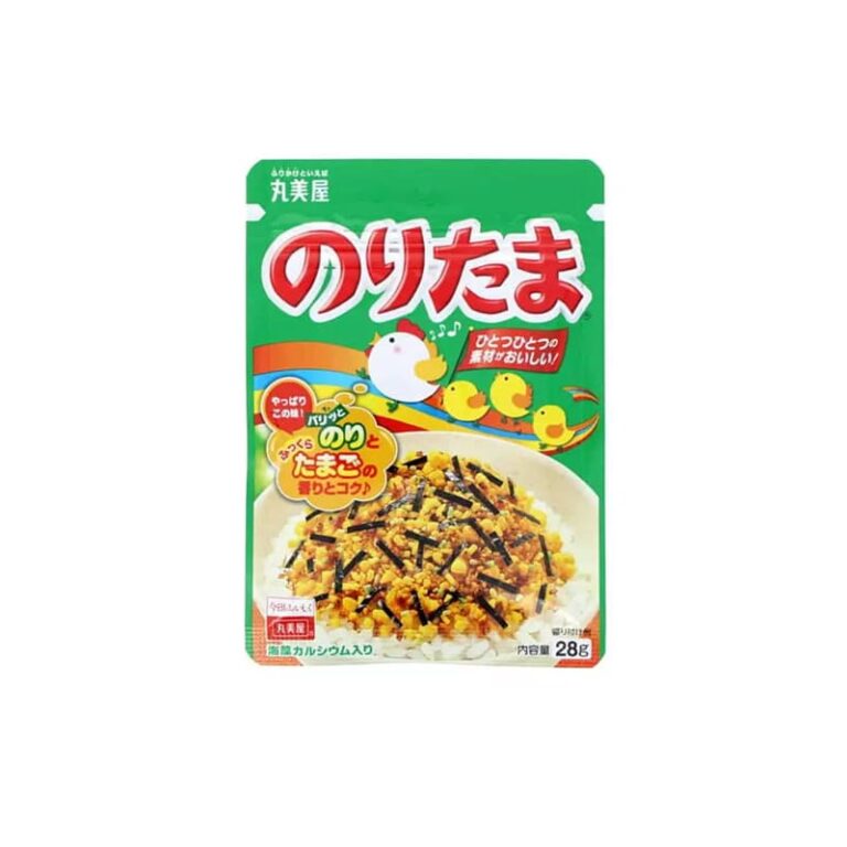 Kiaušinio ir Jūros dumblių skonio Furikake pabarstukai ryžiams 28g  (Marumiya)