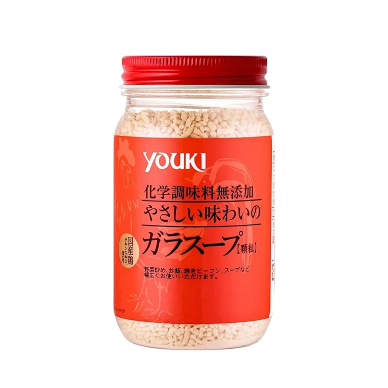 Tori-Gara Vištienos sriubos sultinio granulės (be MSG) 130g (Youki)