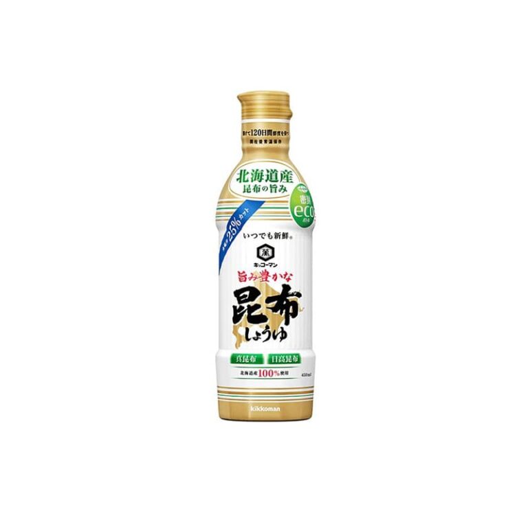 Umami Rich Kombu Shoyu Japoniško stiliaus Sojų padažas 450ml (Kikkoman)