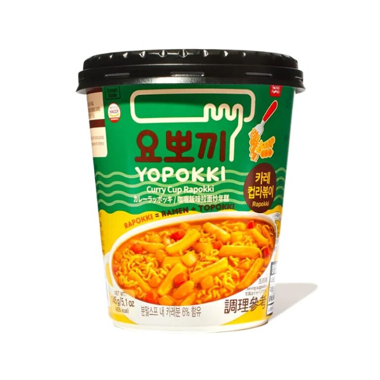 Ryžių Virtinukai Su Ramen Makaronais Kario Skonio 145g (Youngpoong)