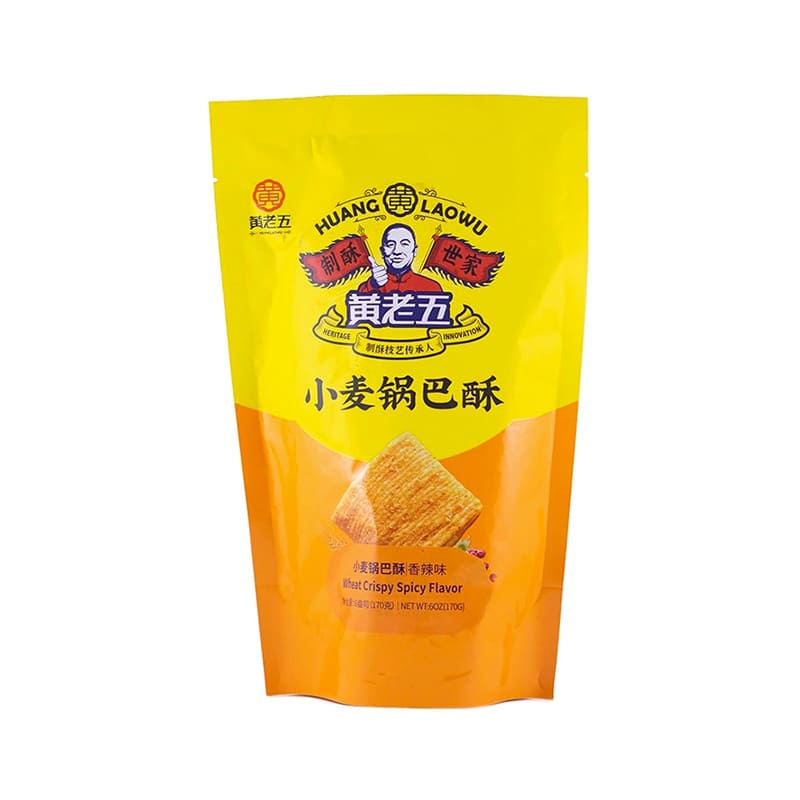 Aštrus Kviečių užkandis 170g (HuangLaoWu)