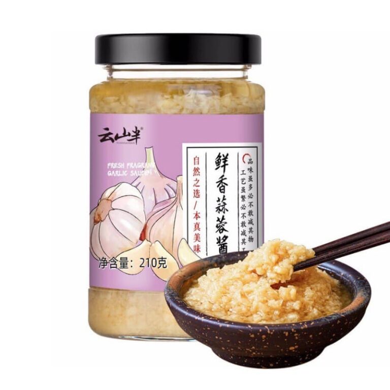 Česnakų pasta 210g (YunShanBan) BBD: 2026-01-15