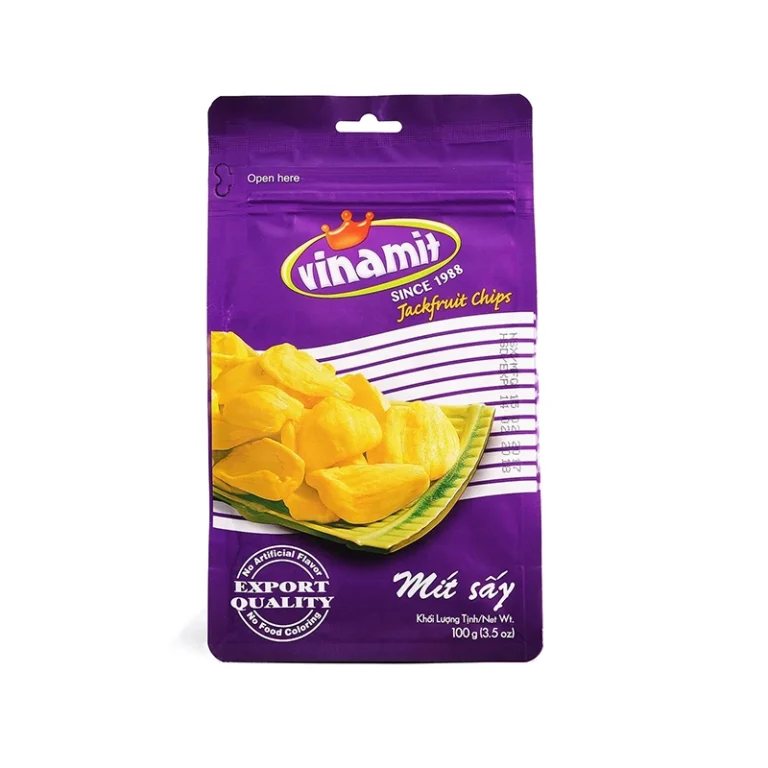 Vietnamietiški Duonmedžio (Jackfruit) traškučiai 100g (Quynh Anh)