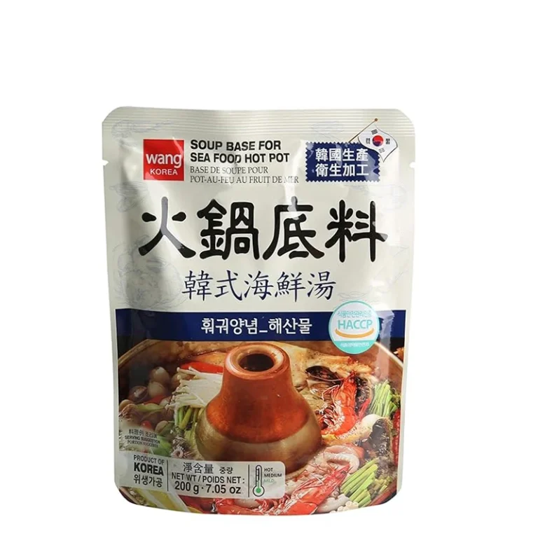 Sriubos pagrindas Jūros gėrybių Hot Pot 200g (Wang)