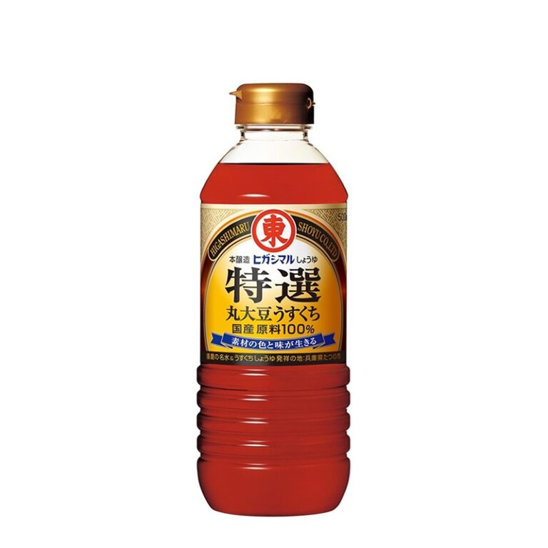 Tokusen Marudaizu Usukuchi Sojų padažas 500ml - Higashimaru
