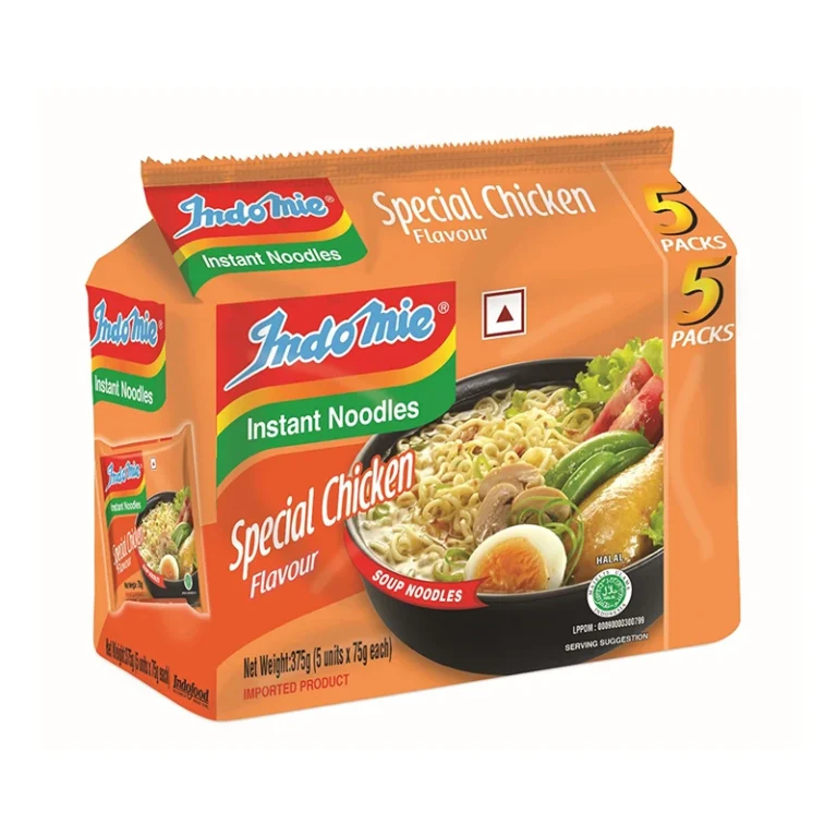Greitai paruošiami Special Vištienos skonio makaronai 70g*5vnt - Indomie