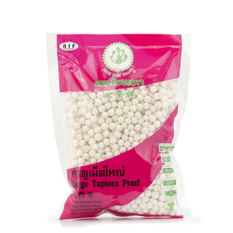 Dideli Tapijokos perlai (Sago) 400g - Jade Leaf Brand