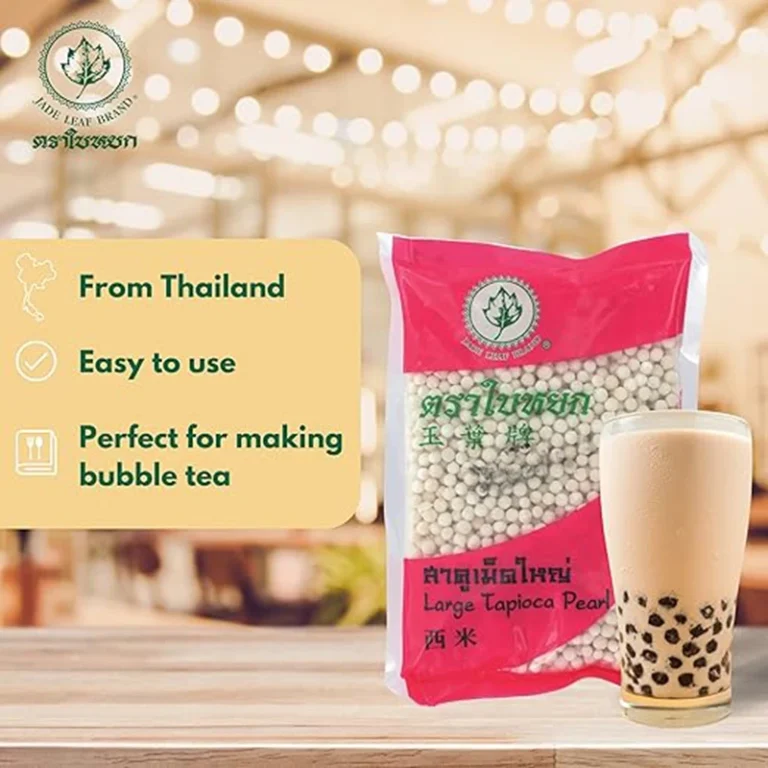 Dideli Tapijokos perlai (Sago) 400g - Jade Leaf Brand - Image 2