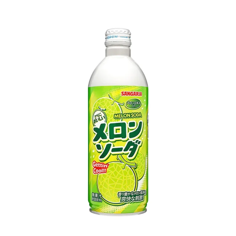 Japoniškas Melionių skonio gėrimas – Ramune 500ml - Sangaria