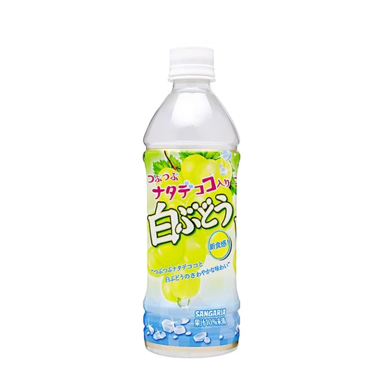 Tsubu-Tsubu Muskatinių vynuogių gėrimas su Nata de Coco žele 500ml  - Sangaria