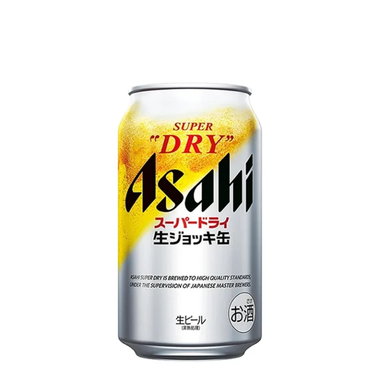 Japoniškas Alus – Super Dry Nama-Jokki skardinėje (alk. 5.0%) 340ml – Asahi