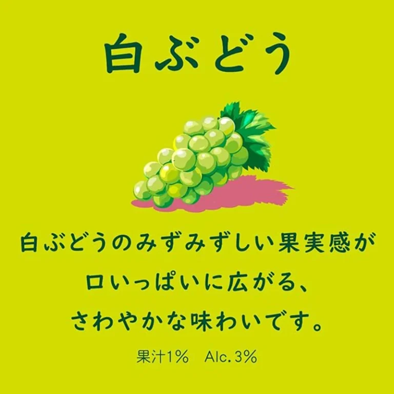 Japoniškas alkoholinis gėrimas - Horoyoi Baltųjų Vynuogių skonio alkoholinis gėrimas (alk. 3.0%) 350ml - Suntory 2025-07-31 - Image 3