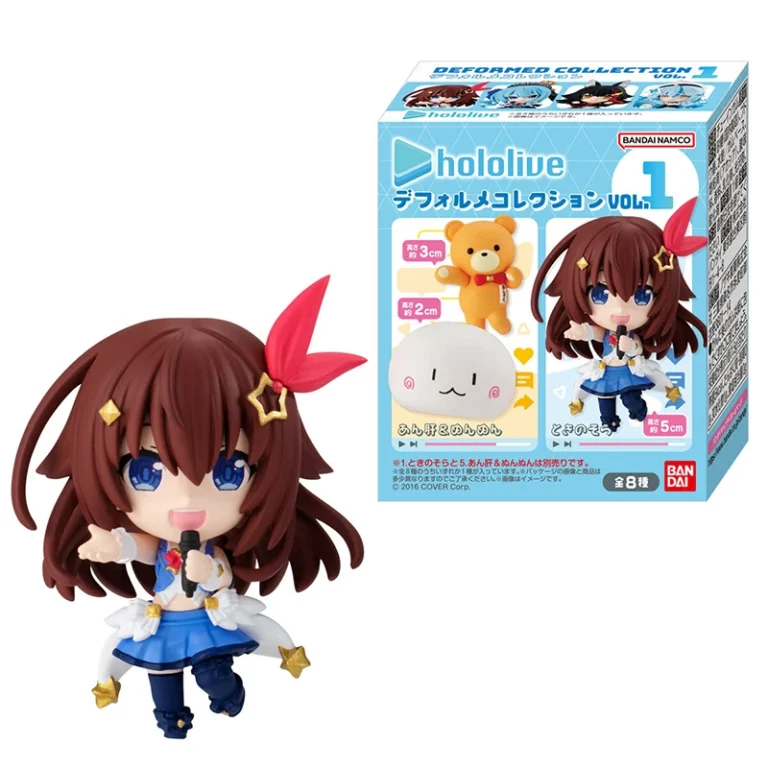 „Holo Live“ Deformed mini figūrėlių kolekcija su kramtomąja guma Vol.1 - 1vnt. - Bandai