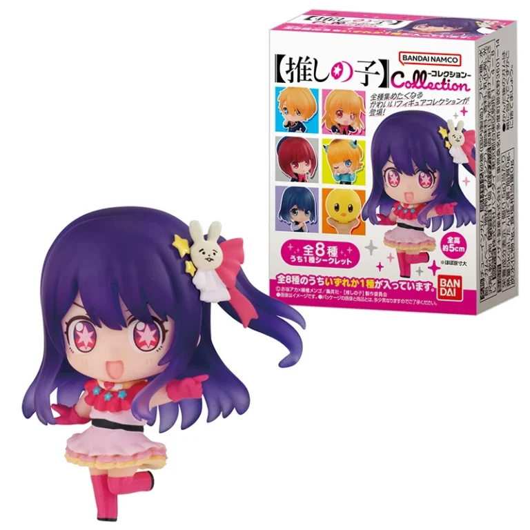 Oshi No Ko mini figūrėlių kolekcija su kramtomąja guma - 1vnt. - Bandai