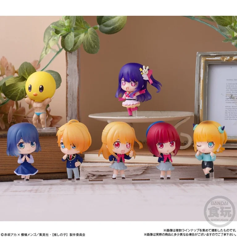Oshi No Ko mini figūrėlių kolekcija su kramtomąja guma - 1vnt. - Bandai - Image 2