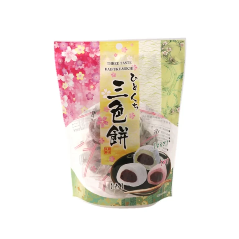 Hitokuchi Trijų spalvų ir skonių Mochi 130g - Ito Seika