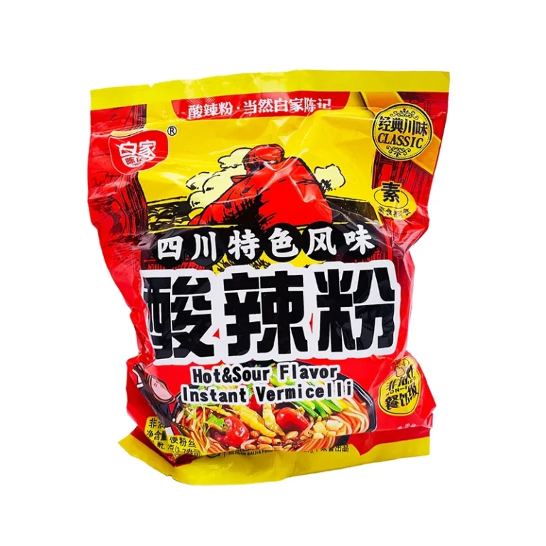 Aštriai rūgštūs vermišeliai 105g - BaiJia