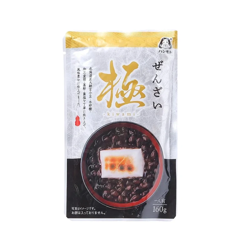 Greitai paruošiama Kiwami Zenzai Azuki pupelių sriuba (1 porcija) 160g - Hashimoto