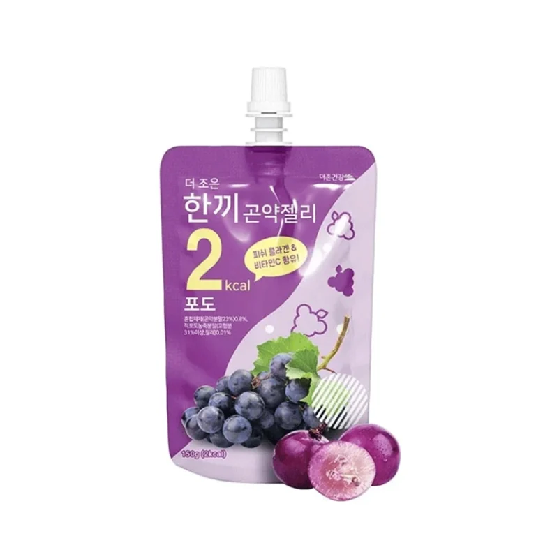 Dietinis Vynuogių skonio želė gėrimas 150ml - The zoen