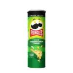 PRINGLES sūrio ir česnako skonio bulvių traškučiai 102g – Nongshim
