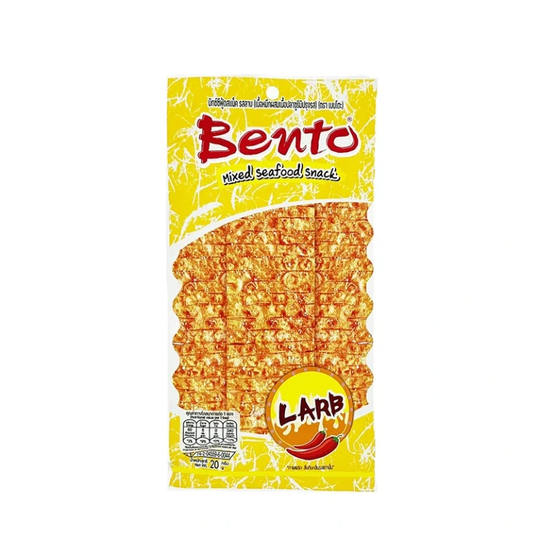LARB skonio aštrus vytintų jūrų gerybių užkandis 20g - BENTO