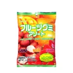 Vaisiniai guminukai (ličių, mangų, braškių) 107g - Kasugai