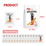 Big Latiao Aštrios kviečių seitano juostelės 400g - Wei-Long