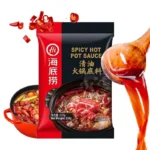 Aštrus Hot Pot sriubos pagrindas – Mala and Savor Sičuano skonio 220g – HaiDiLao
