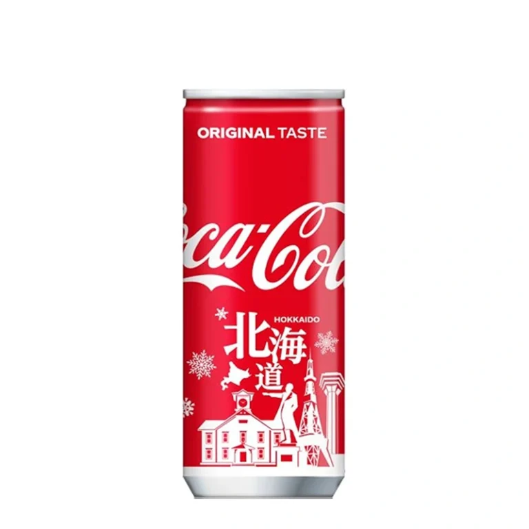 Coca Cola Original (Hokkaido dizainas) 250ml - Coca Cola