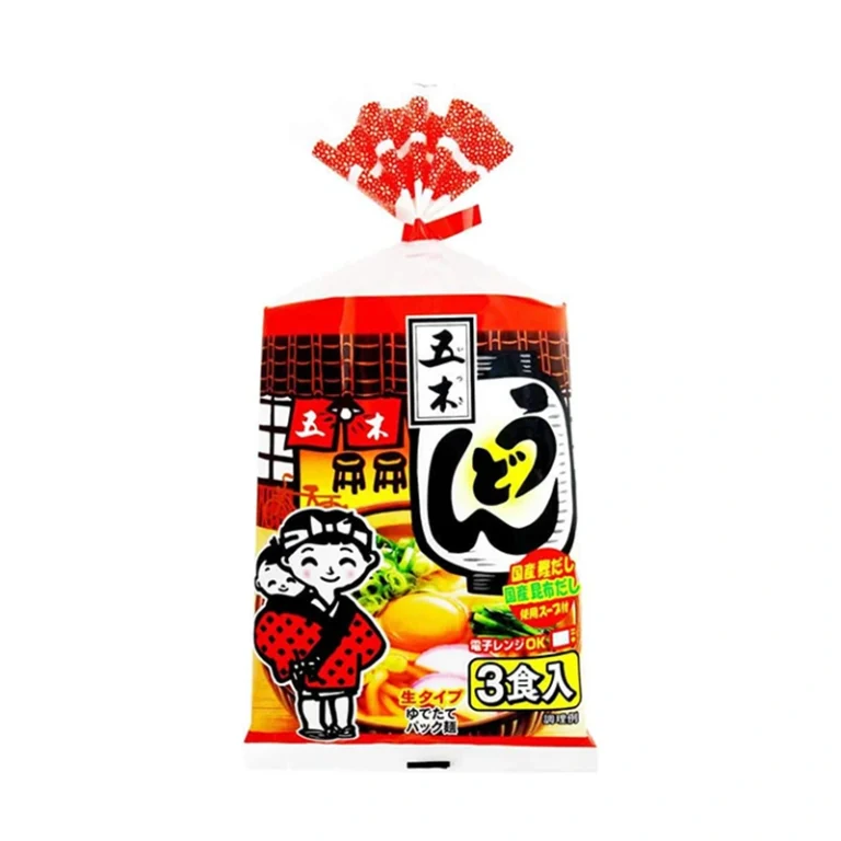 Udon makaronai su sriubos prieskoniais (3 porcijos) 669g - Itsuki