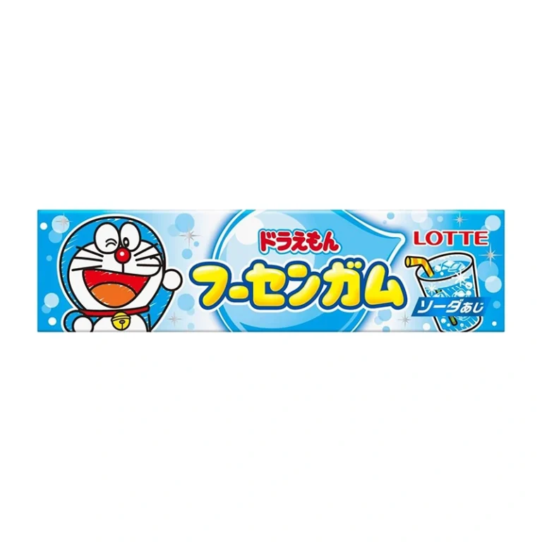 Doraemon Limonado skonio kramtomoji guma 1PC - Lotte - Image 2