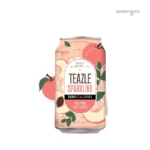 TEAZLE Gazuota Persikų Oolong’o arbata (be kalorijų) 340ml - WoongJin
