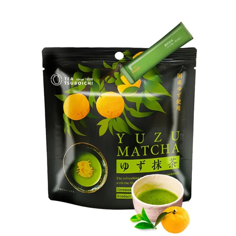 Yuzu Matcha tirpios arbatos lazdelės 50 g (10 g x 5 pakeliai)  - Tsuboichi - Image 3