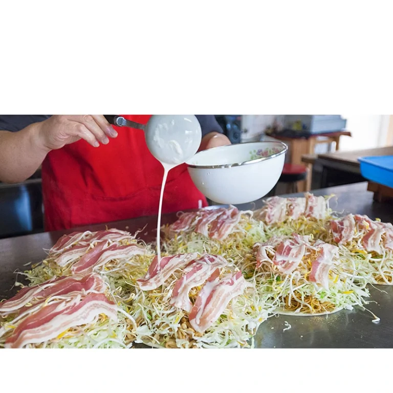 Japoniškas kviečių miltų mišinys Okonomiyaki blynialiams 450g - Showa - Image 5