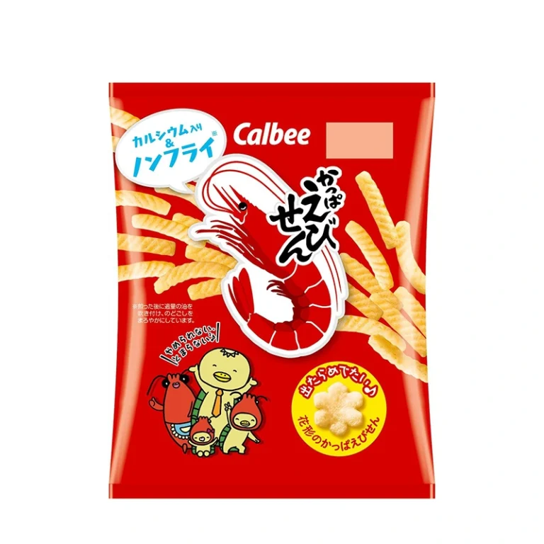 Kappa-Ebisen Original krevečių skonio traškučiai 77g - Calbee