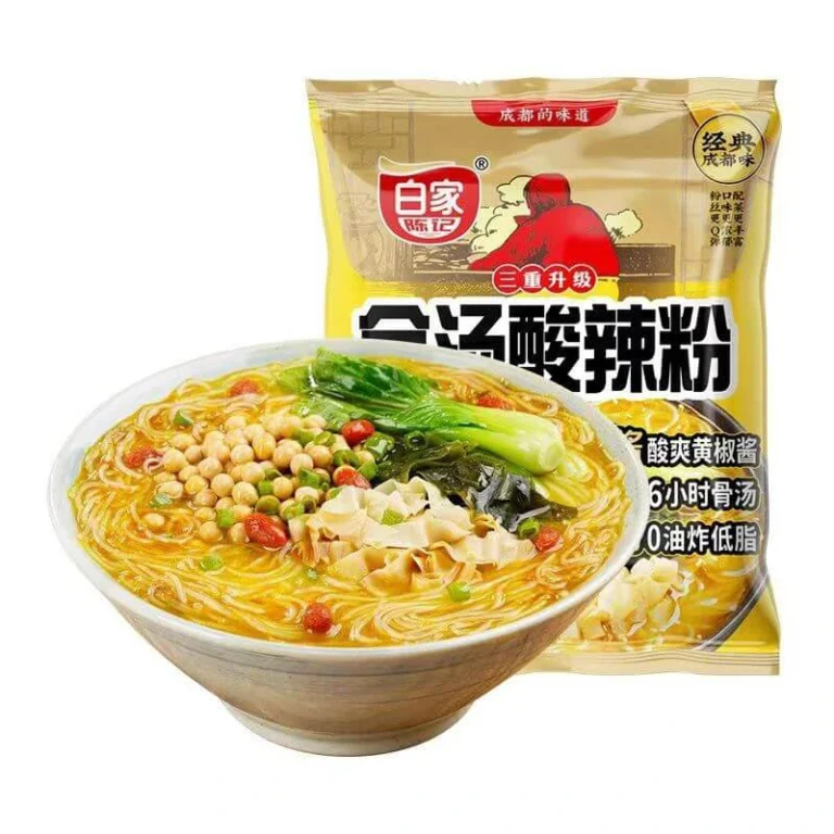 Greito paruošimo rūgšti Vermicelli sriuba 102g - Baijia - Image 2