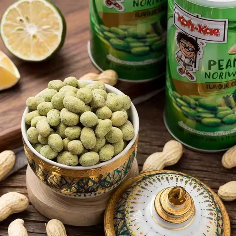 Žemės riešutai wasabi ir nori jūržolių apvalkale 105g - Koh-Kae - Image 2