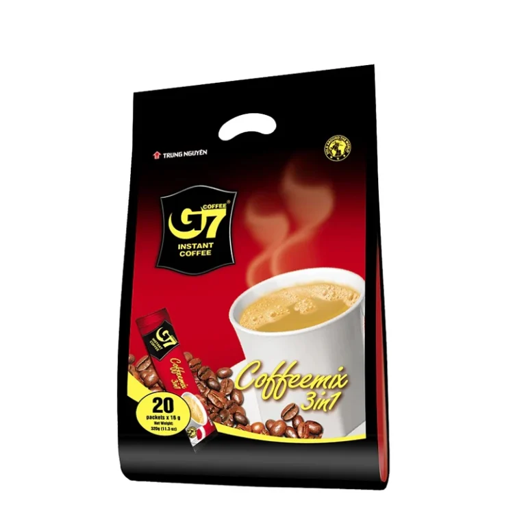 G7 3-in-1 Greito paruošimo Vietnamietiška tirpi kava 320g (20 pakelių x 16g) - Trung Nguyen - Image 2