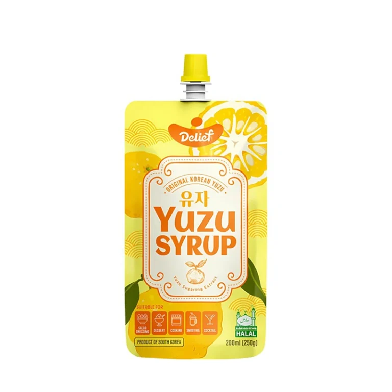 Yuzu sirupas 100% grynas ekstraktas 200ml - Delief