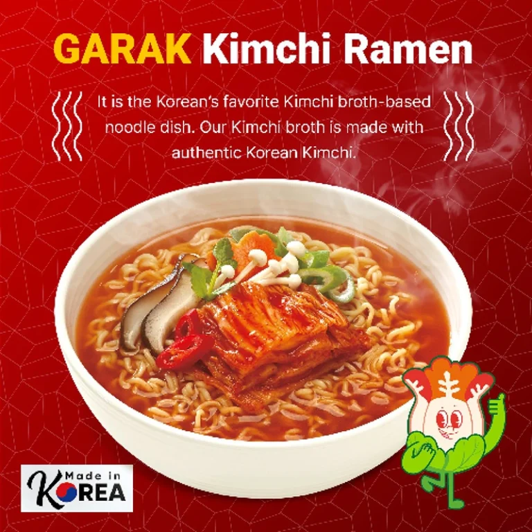 Aštrus Kimchi ramenas 650g(130g*5vnt) - Garak - Image 4